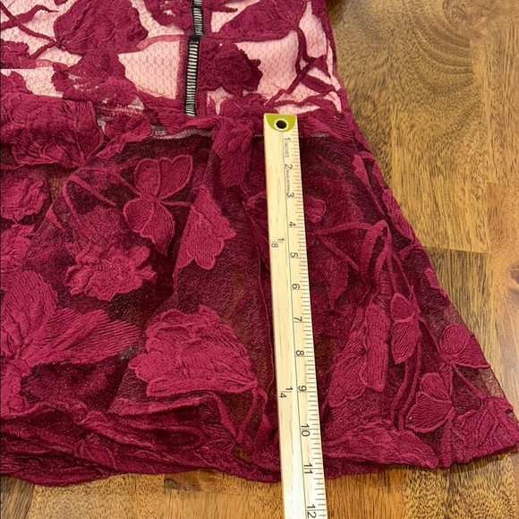 Lulu's Red Halter Maxi Gown for Weddings - Picture 12 of 16